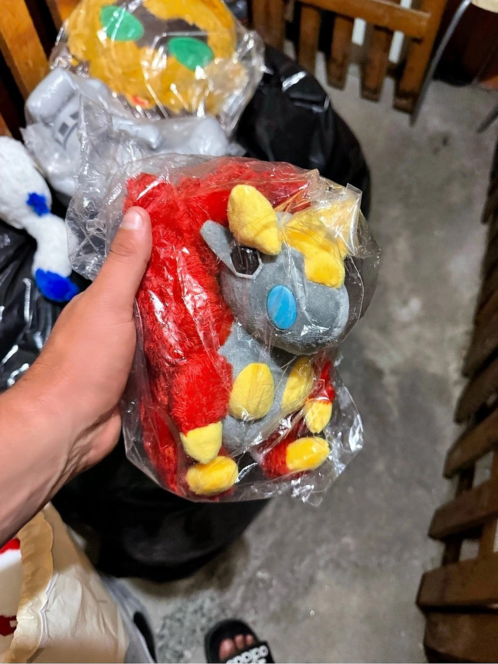 Pokemon Center Groudon Sitting Cuties Plush Red & Yellow Plush Toy